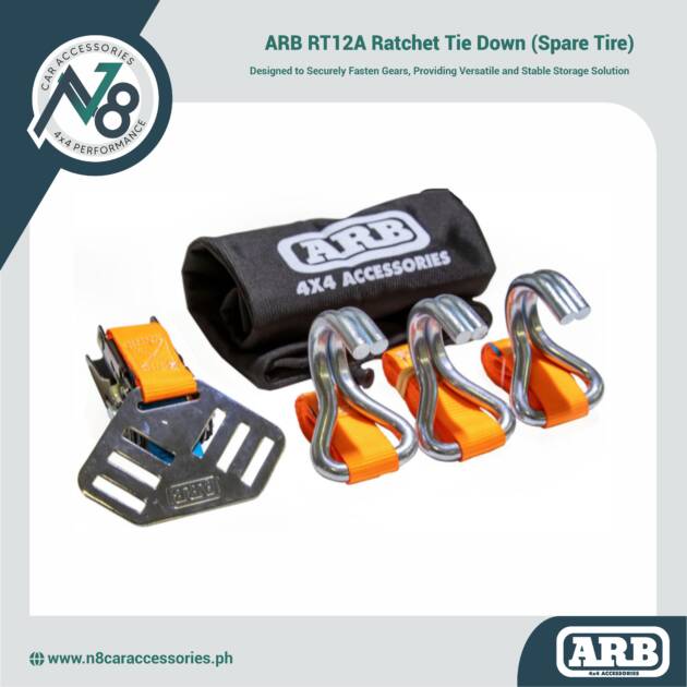 ARB RT12A Ratchet Tie Down (Spare Tire) Genuine