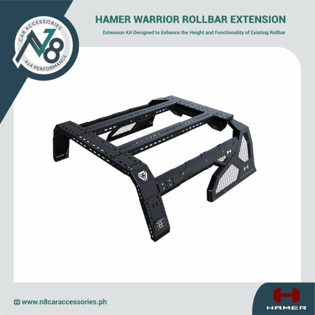 HAMER Warrior Rollbar Extension Kit Genuine