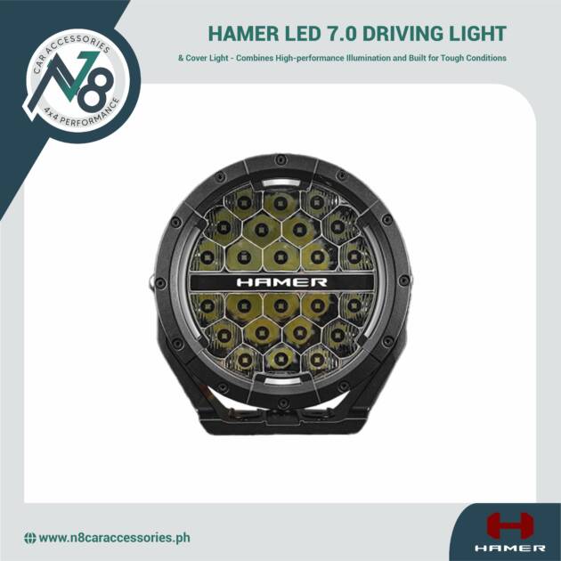 HAMER LED 7.0 Driving Light & Cover Light Genuine