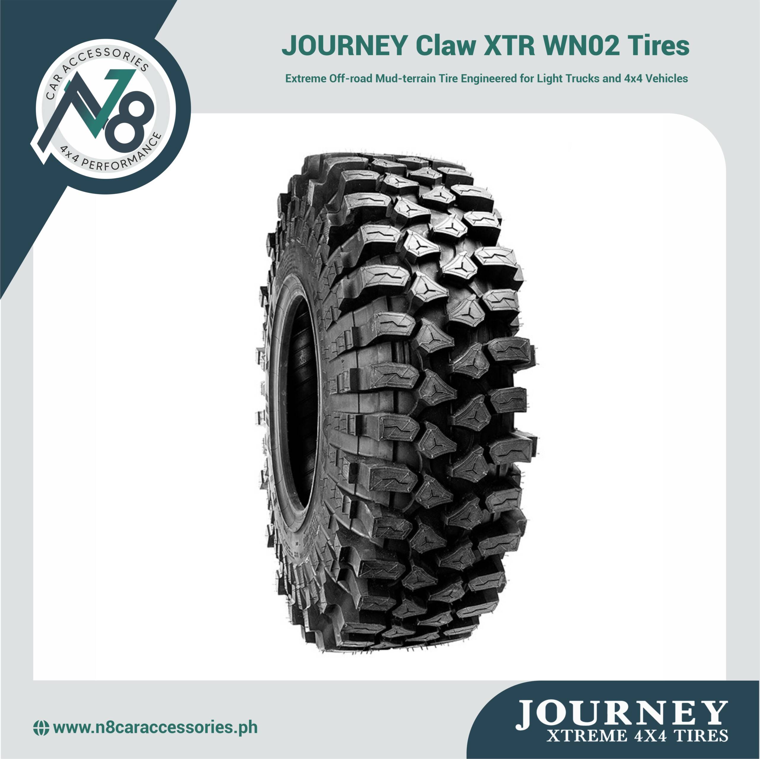 JOURNEY Claw XTR WN02 Tires Genuine