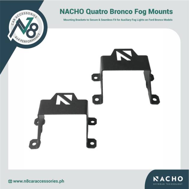 NACHO Quatro Bronco Fog Mounts V3BC1 Genuine