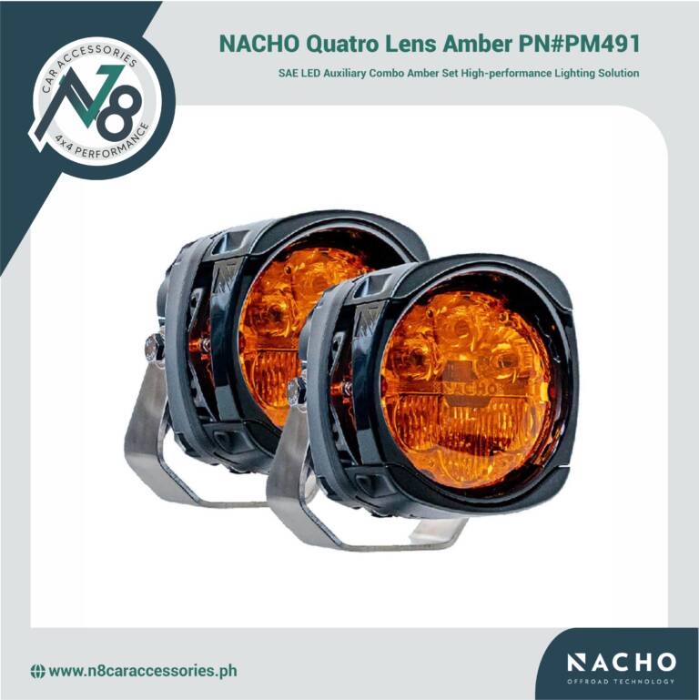 NACHO Quatro Amber Light SAE Combo PM491 Genuine