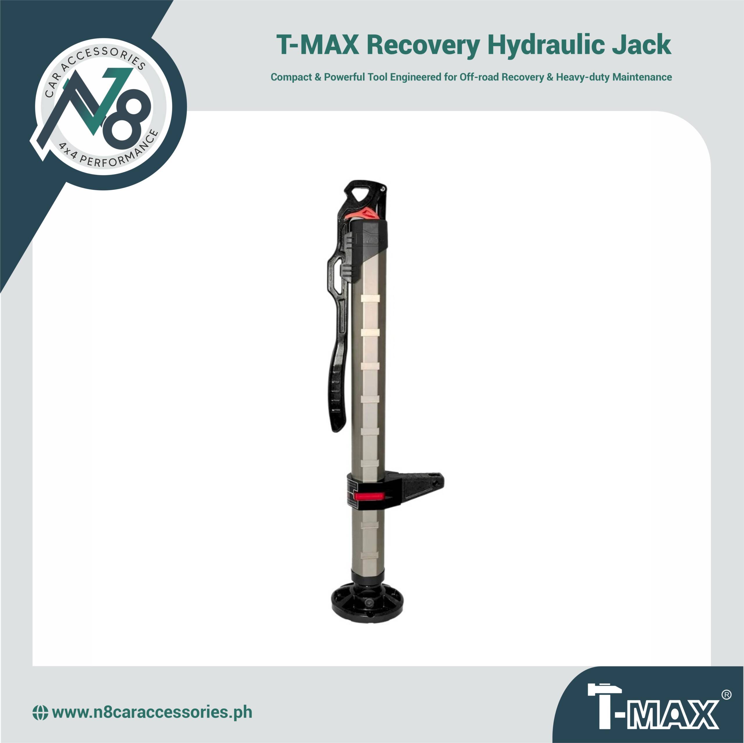 T-MAX Recovery Hydraulic Jack Genuine
