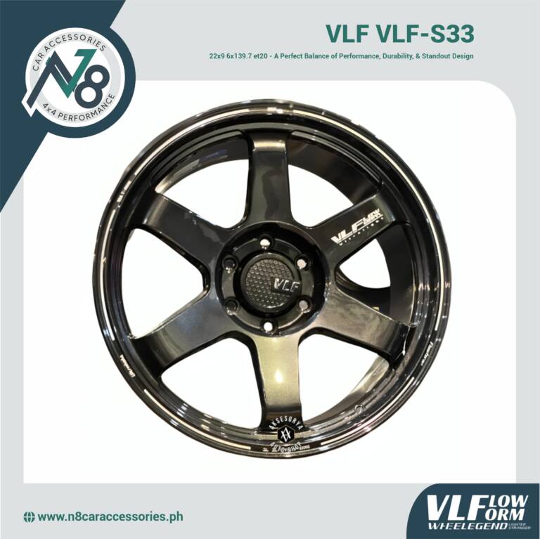 VLF VLF-S33B 22x9 6x139.7 et20 Genuine