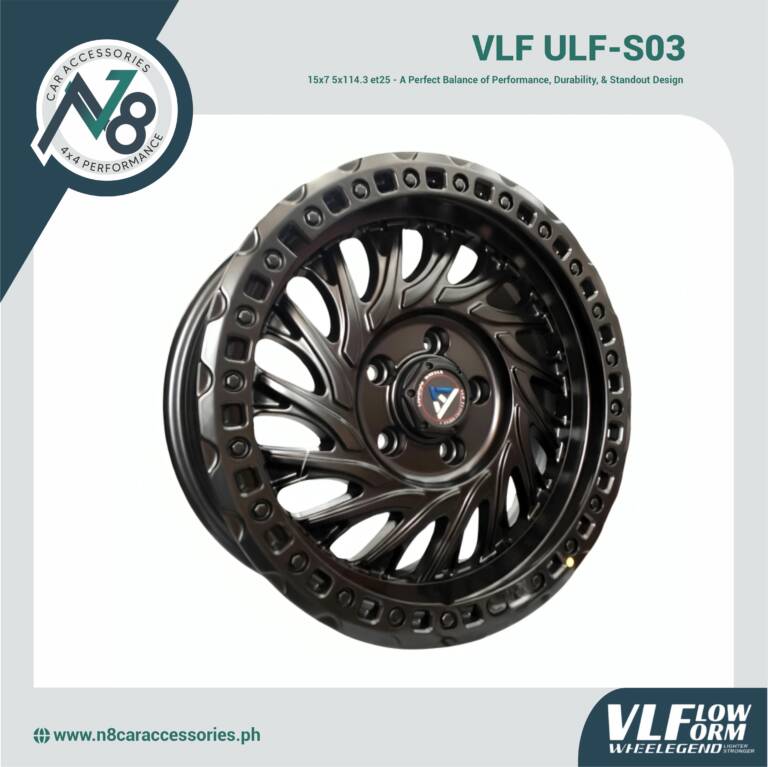VLF ULF-S03 15x7 5x114.3 et25 Genuine