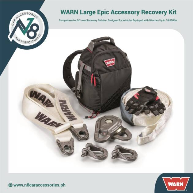 WARN 97570 Large Epic Accessory Recovery Kit Genuine