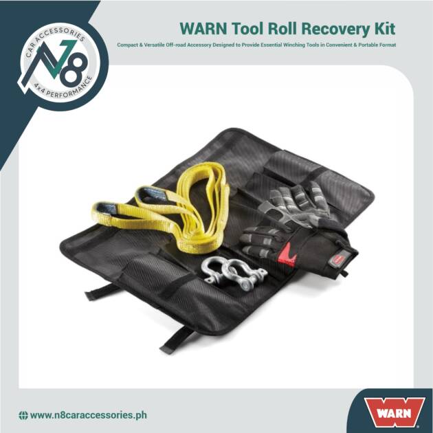 WARN Tool Roll Recovery Kit Genuine