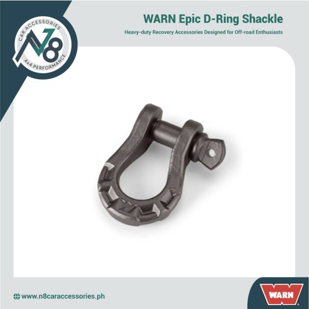 WARN Epic D-Ring Shackle Genuine