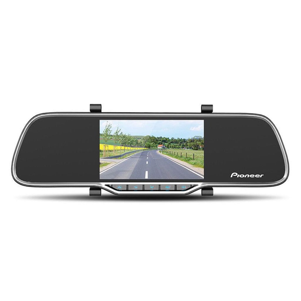 Pioneer Rv Fender Camera PIONEER VREC-200CH Front & Rear Channel Dash Camera - 720p with 4.3 ...
