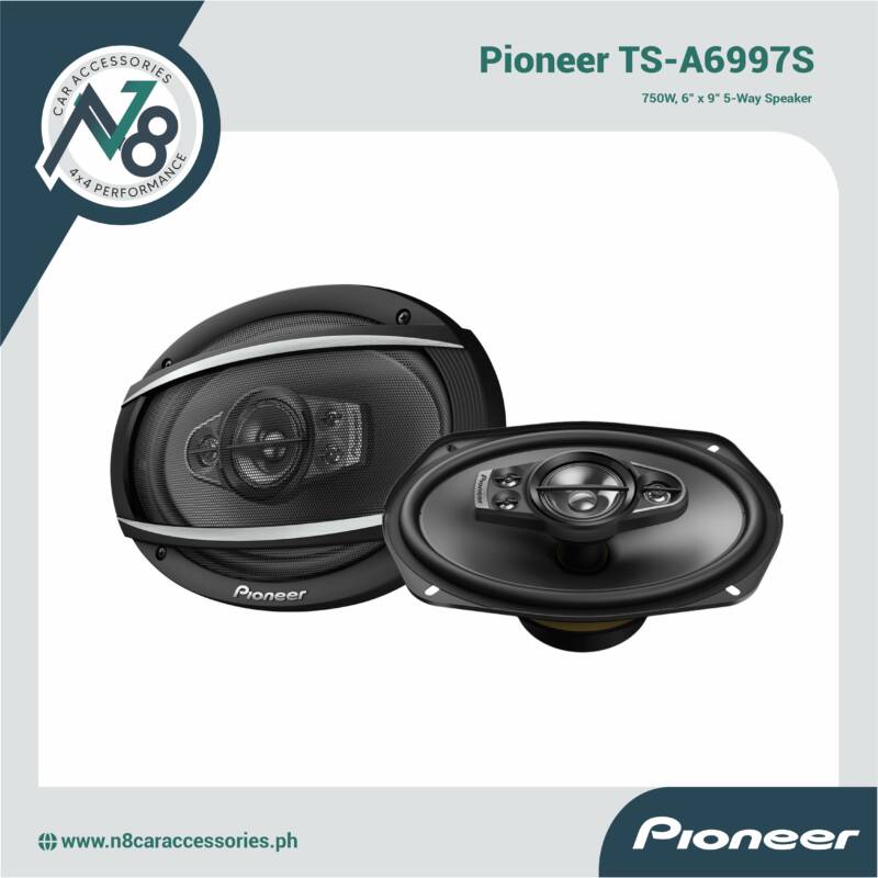 PIONEER TS-A6997S 750W, 6" x 9" 5-Way Speaker Genuine