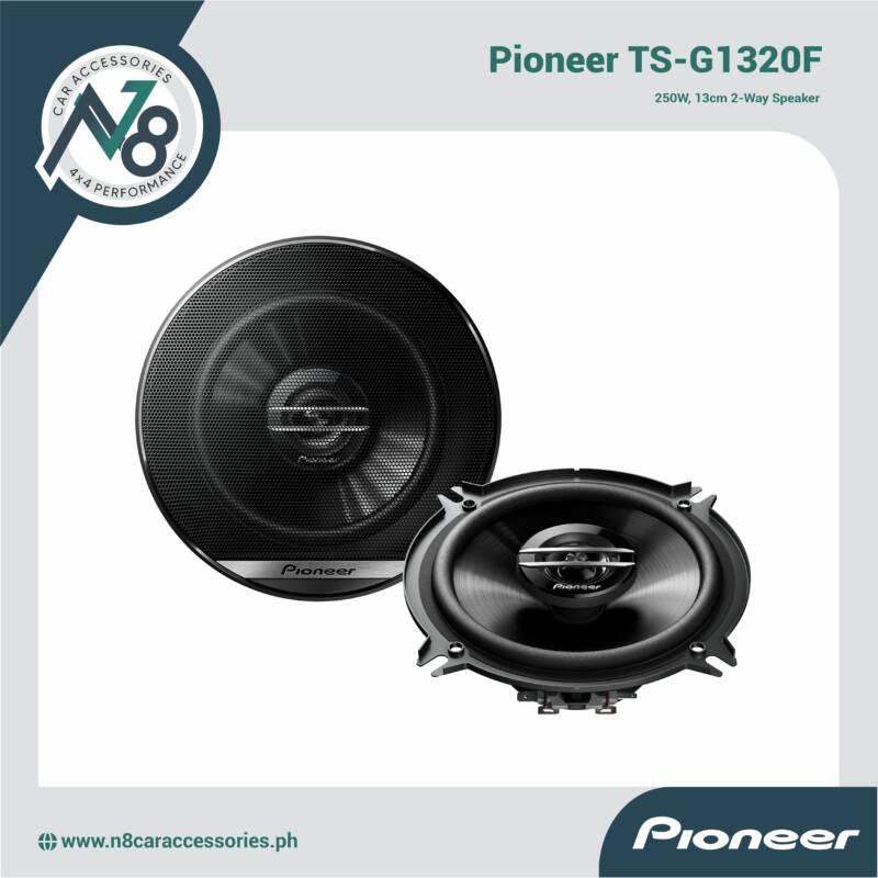 PIONEER TS-G1320F 250W, 13cm 2-Way Speaker Genuine
