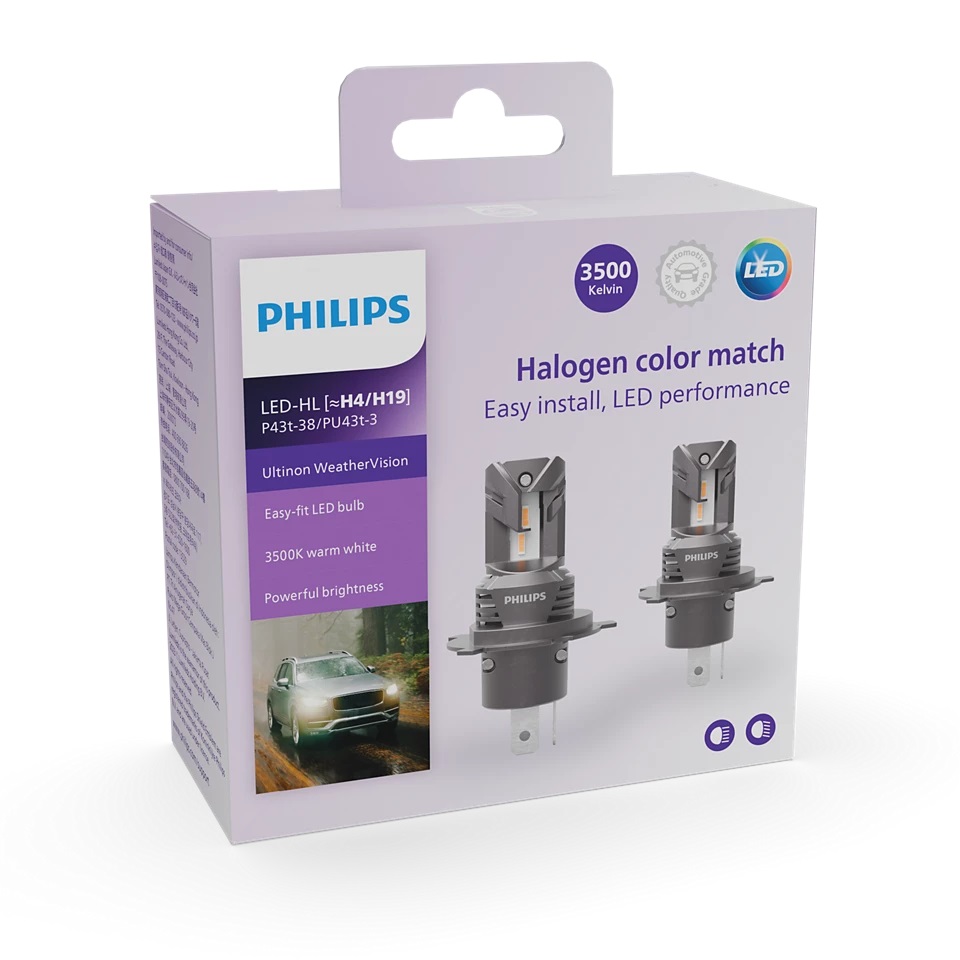 PHILIPS Ultinon Weather Vision LED HL Genuine - Image 2