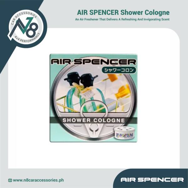 AIR SPENCER Air Freshener Shower Cologne (Can) Scent Genuine