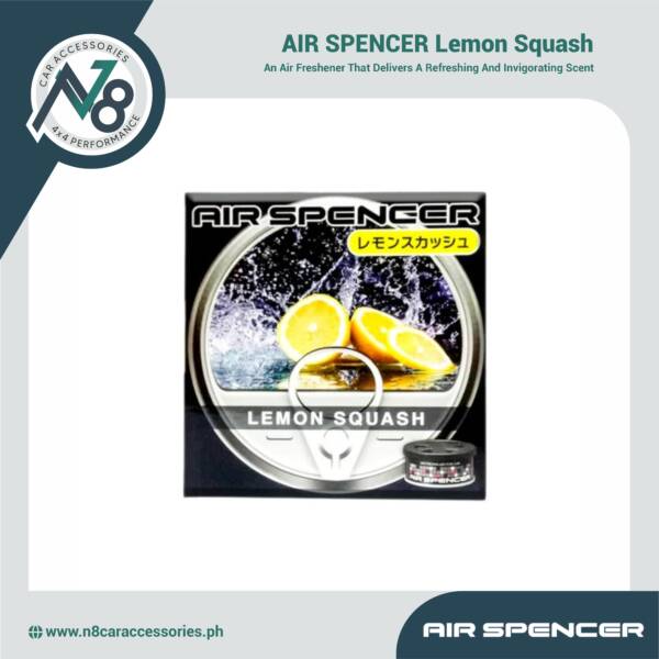 AIR SPENCER Air Freshener Lemon Squash (Can) Scent Genuine