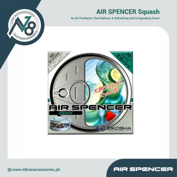 AIR SPENCER Air Freshener Squash (Can) Scent Genuine
