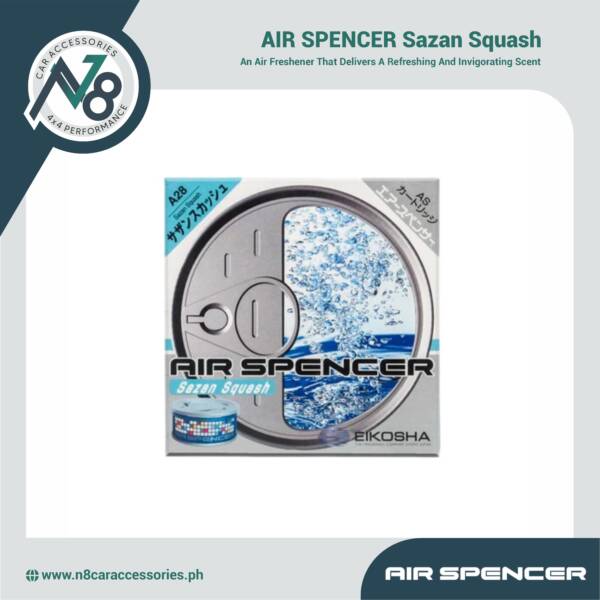 AIR SPENCER Air Freshener Sazan Squash (Can) Scent Genuine