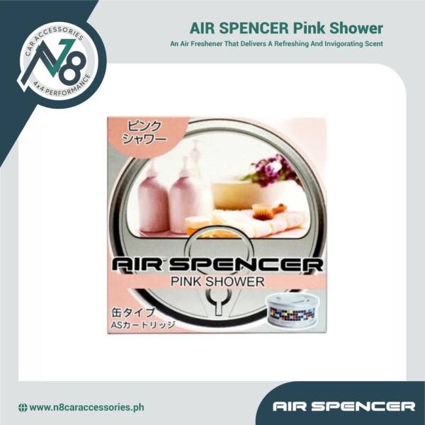 AIR SPENCER Air Freshener Pink Shower (Can) Scent Genuine