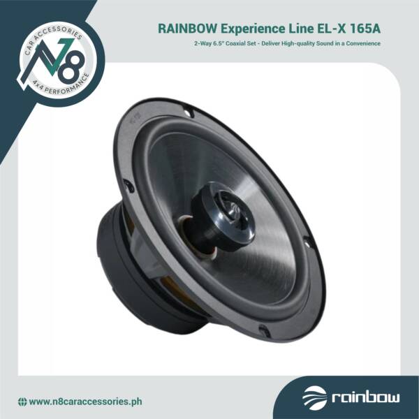 RAINBOW Experience Line EL-X 165A 2-Way 6.5'' Coaxial Set Genuine