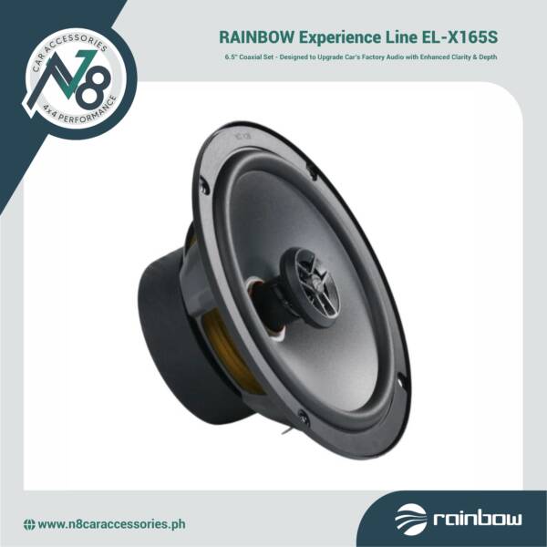 RAINBOW Experience Line EL-X165S 6.5'' Coaxial Set Genuine