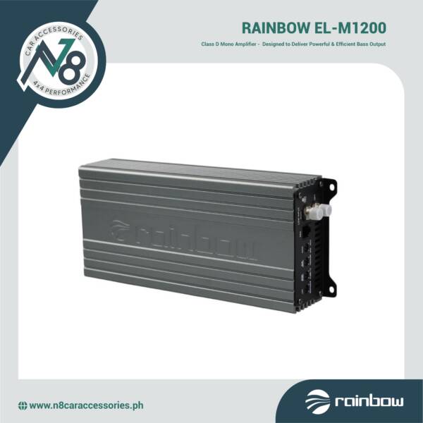 RAINBOW EL-M1200 Class D Mono Amplifier Genuine