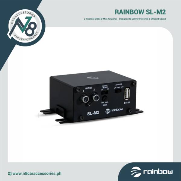 RAINBOW SL-M2 2-Channel Class D Mini Amplifier Genuine