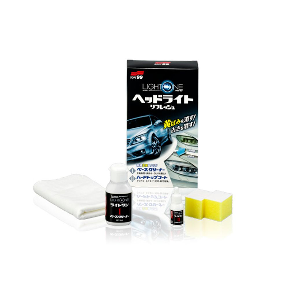 SOFT99 Light One Headlight Restoration Kit Genuine - Image 3