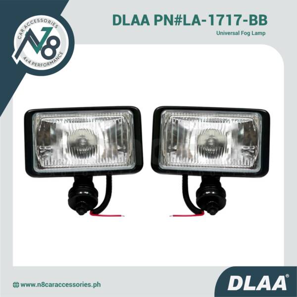 DLAA Universal Fog Lamp (2 pieces) - PN#LA-1717-BB Genuine