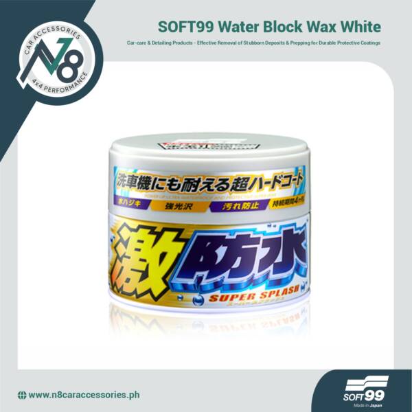 SOFT99 Water Block Wax White Genuine