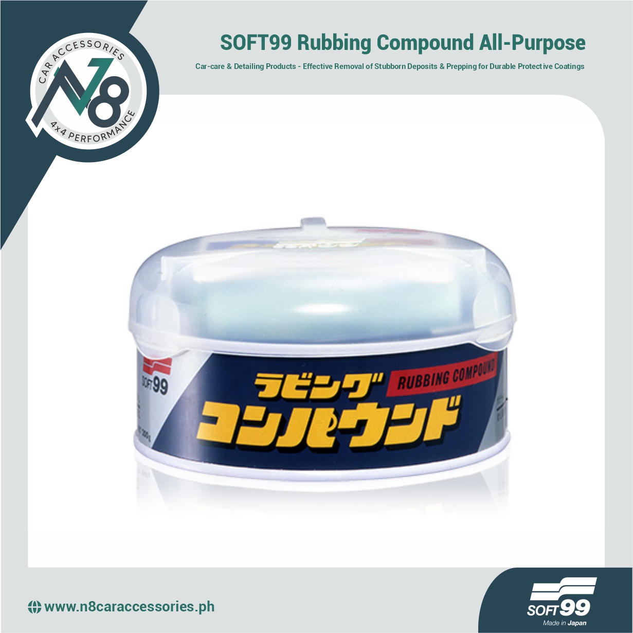 SOFT99 Rubbing Compound All-Purpose Genuine