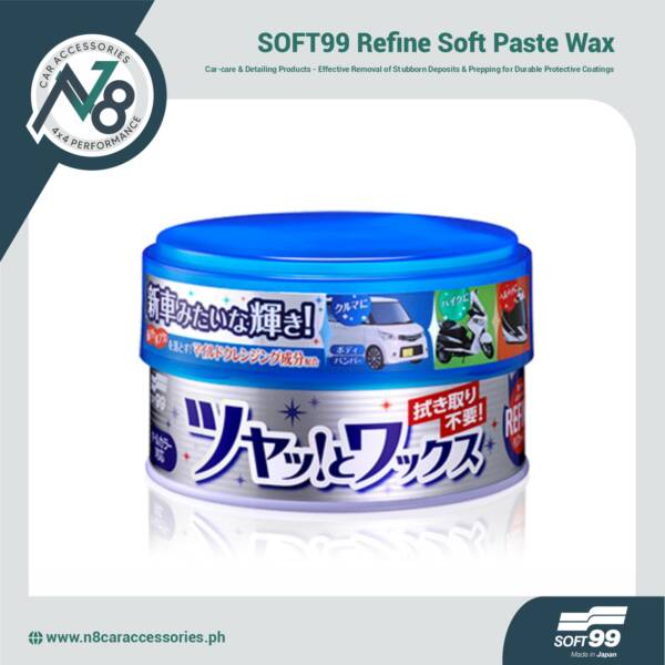 SOFT99 Refine Soft Paste Wax Genuine