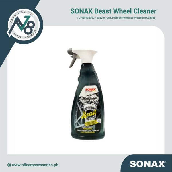 SONAX Beast Wheel Cleaner 1 L PN#433300 Genuine
