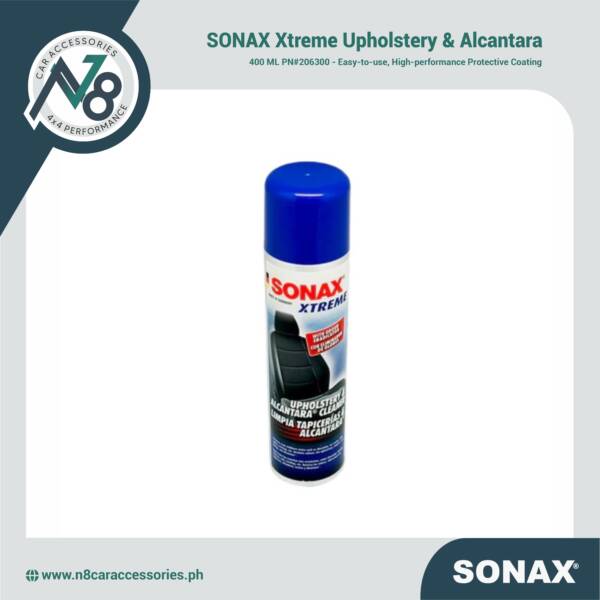 SONAX Xtreme Upholstery & Alcantara Cleaner 400 ML PN#206300 Genuine