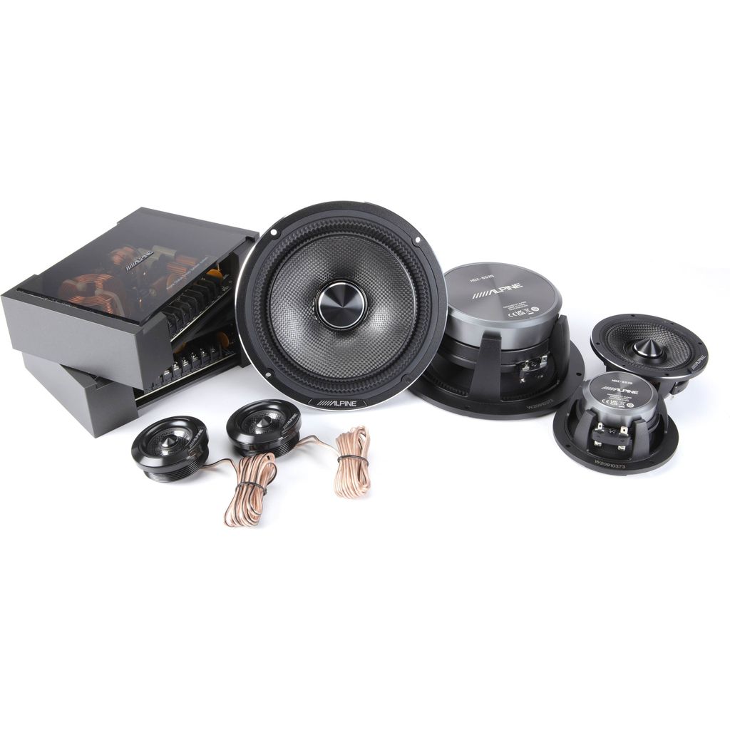 ALPINE HDZ-653S 3-way Component Speaker Genuine - N8 Car Accessories 4x4