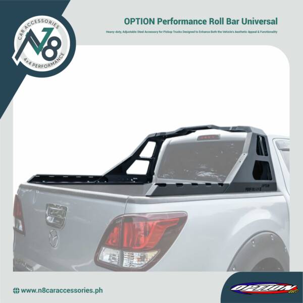 OPTION Performance Roll Bar Universal Genuine