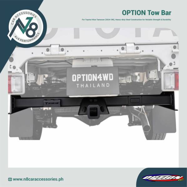 OPTION Tow Bar for Toyota Hilux Tamaraw 2024-ON Genuine
