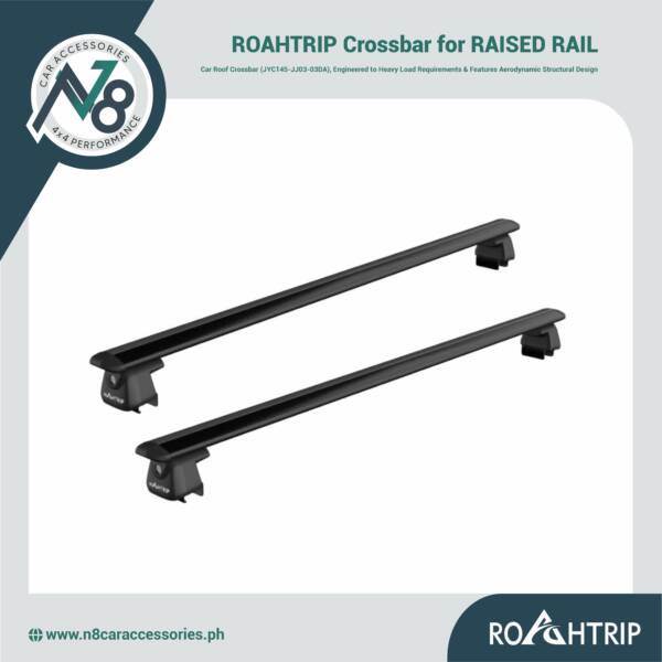 ROAHTRIP Car Roof Crossbar for RAISED RAIL (JYC145-JJ03-03DA) Genuine
