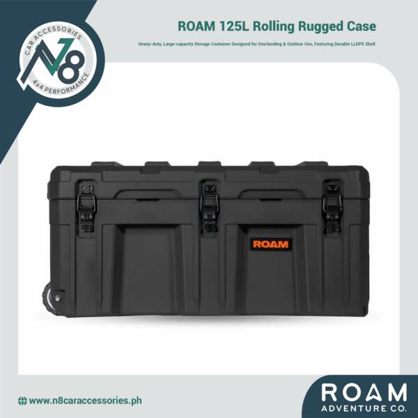 ROAM 125L Rolling Rugged Case (BLACK) Genuine