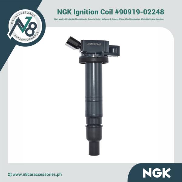 NGK Ignition Coil #90919-02248 for Toyota Genuine