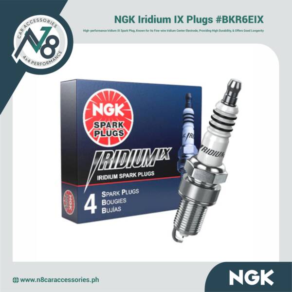 NGK BKR6EIX Iridium IX Plugs Genuine