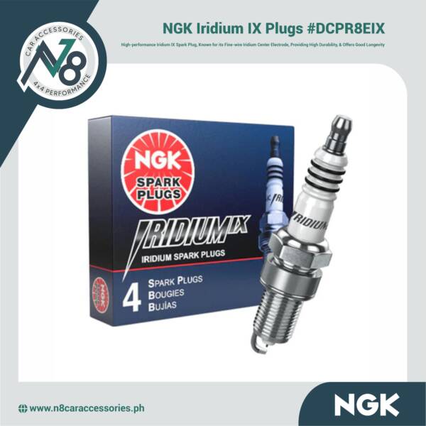 NGK DCPR8EIX Iridium IX Plugs Genuine