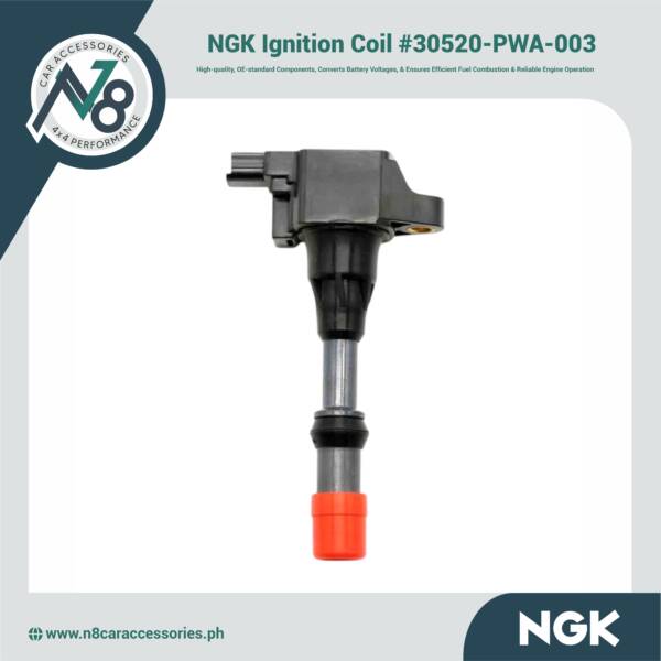NGK Ignition Coil #30520-PWA-003 for Honda Genuine