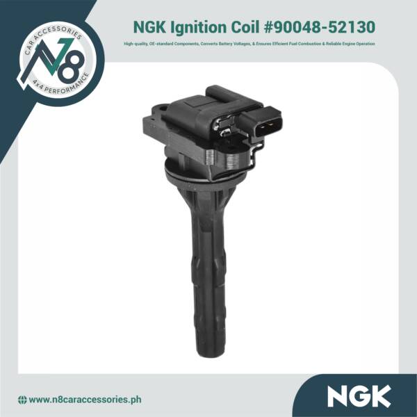 NGK Ignition Coil #90048-52130 for Toyota Avanza 1.3 2003-2012 Genuine