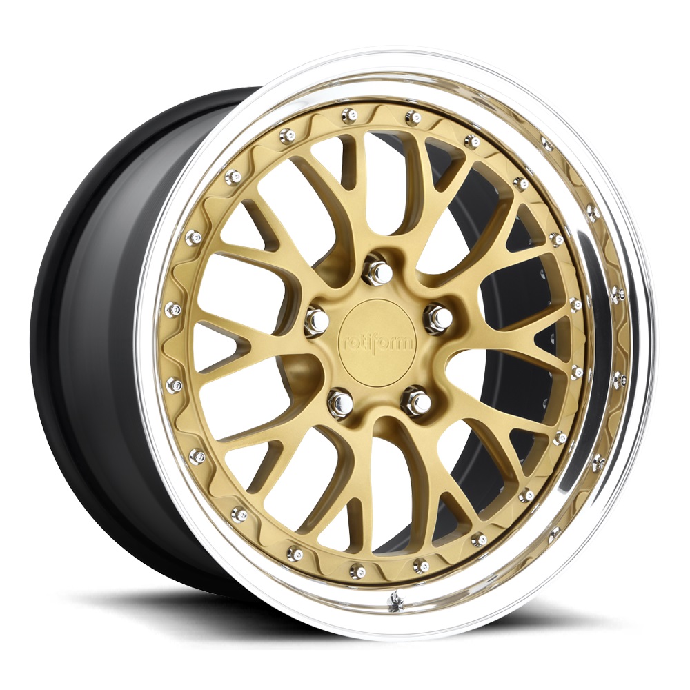 ROTIFORM LSR 5x112 Gold Machine Genuine - Image 2