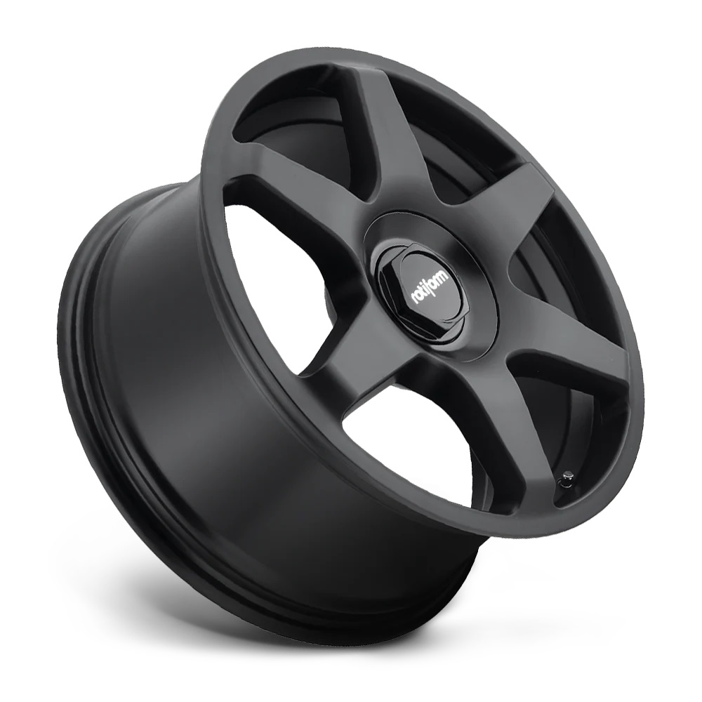 ROTIFORM Six Car 5x100 Matte Black Genuine - Image 3