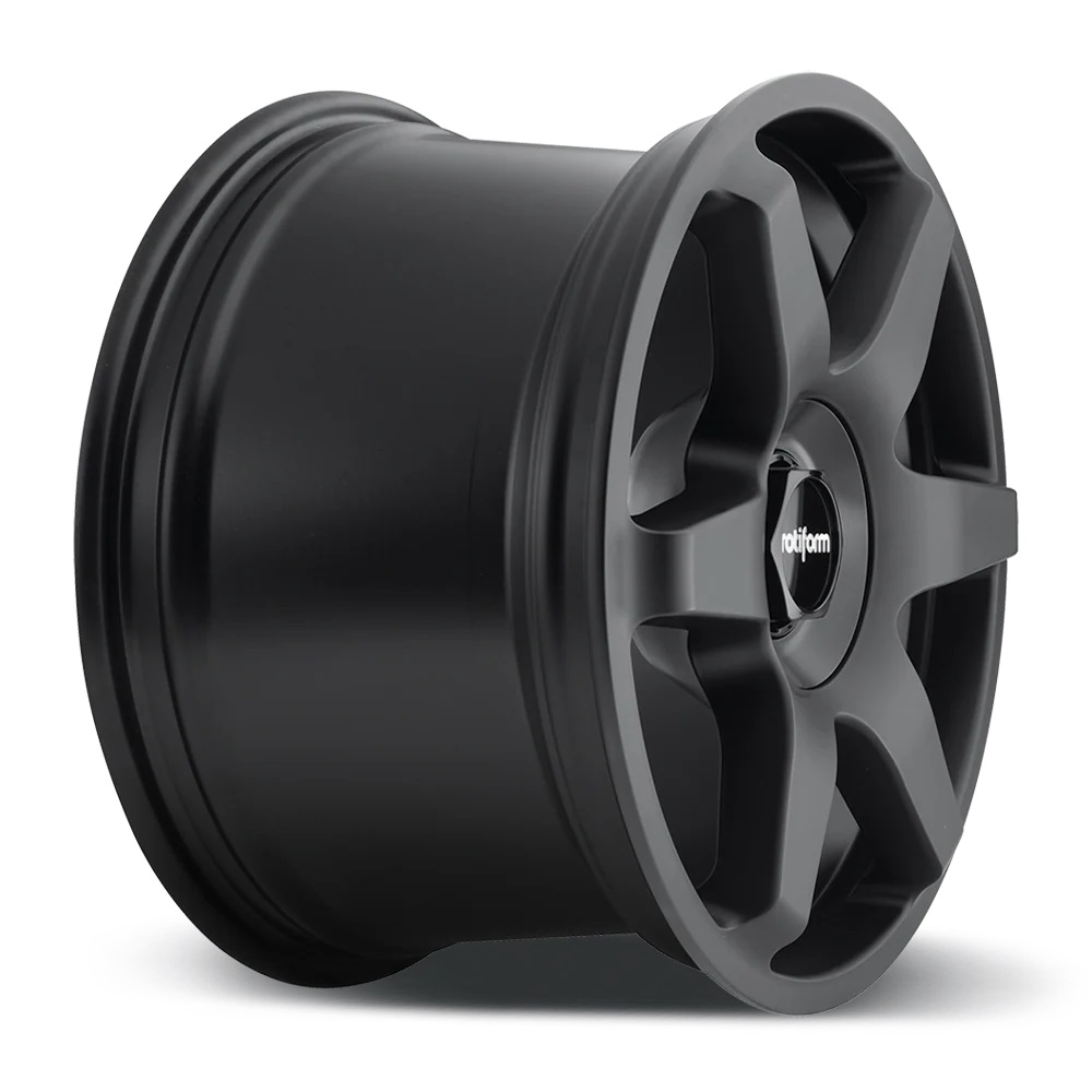ROTIFORM Six Car 5x100 Matte Black Genuine - Image 4
