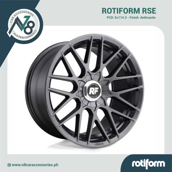 ROTIFORM RSE 5x114.3 Anthracite Genuine