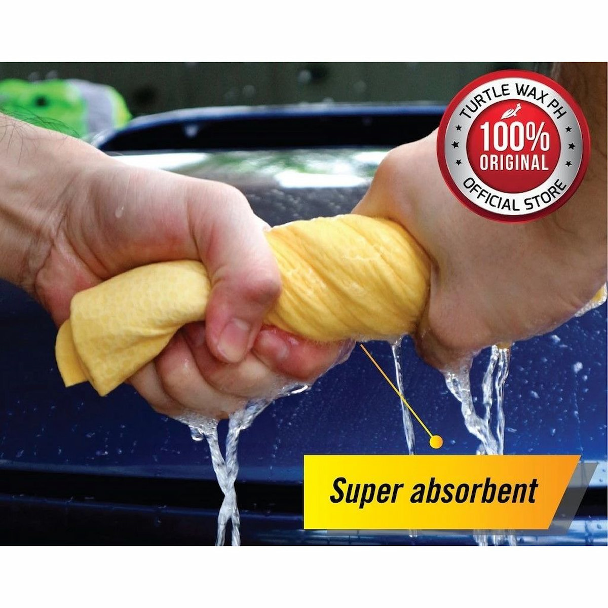 TURTLE WAX Turtle Wax Rapid Dry PVA Chamois Genuine - Image 3