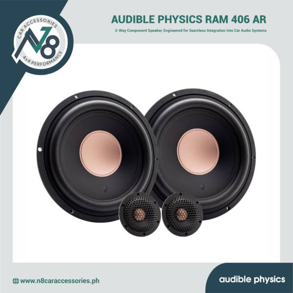 AUDIBLE PHYSICS RAM 406 AR 2-Way Component Speaker Genuine