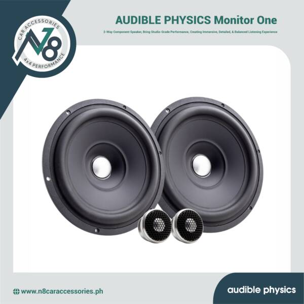 AUDIBLE PHYSICS Monitor One 2-Way Component Speaker Genuine