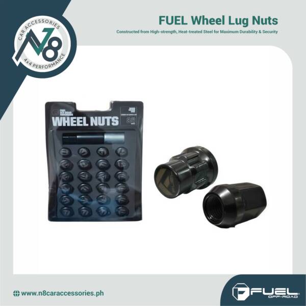 FUEL Wheel Lug Nuts (Black) Genuine